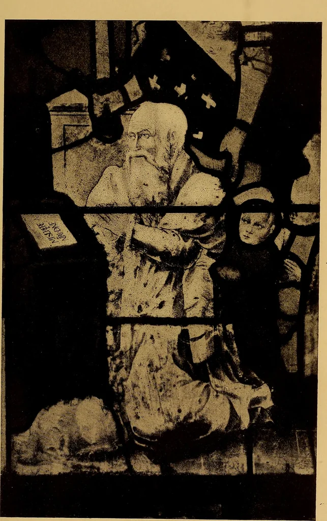 An illustration from Storied windows : a traveller's introduction to the study of old church glass, from the twelfth century to the Renaissance, especially in France, 1914, leaf 282
