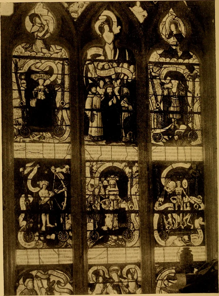 An illustration from Storied windows : a traveller's introduction to the study of old church glass, from the twelfth century to the Renaissance, especially in France, 1914, leaf 325