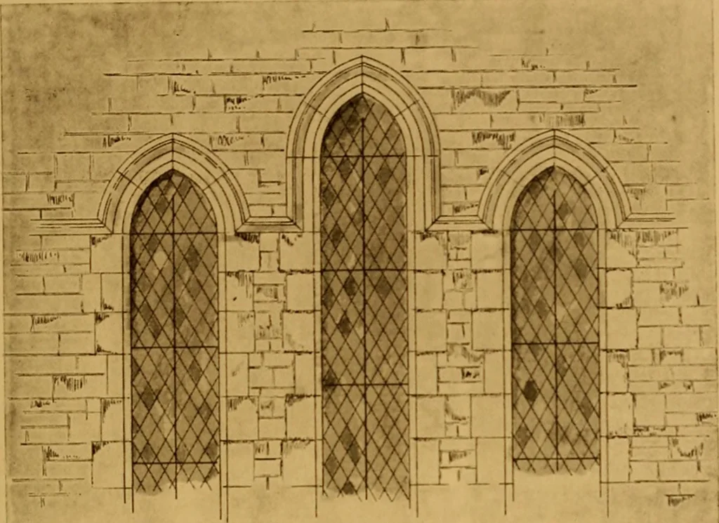 An illustration from Storied windows : a traveller's introduction to the study of old church glass, from the twelfth century to the Renaissance, especially in France, 1914, leaf 36