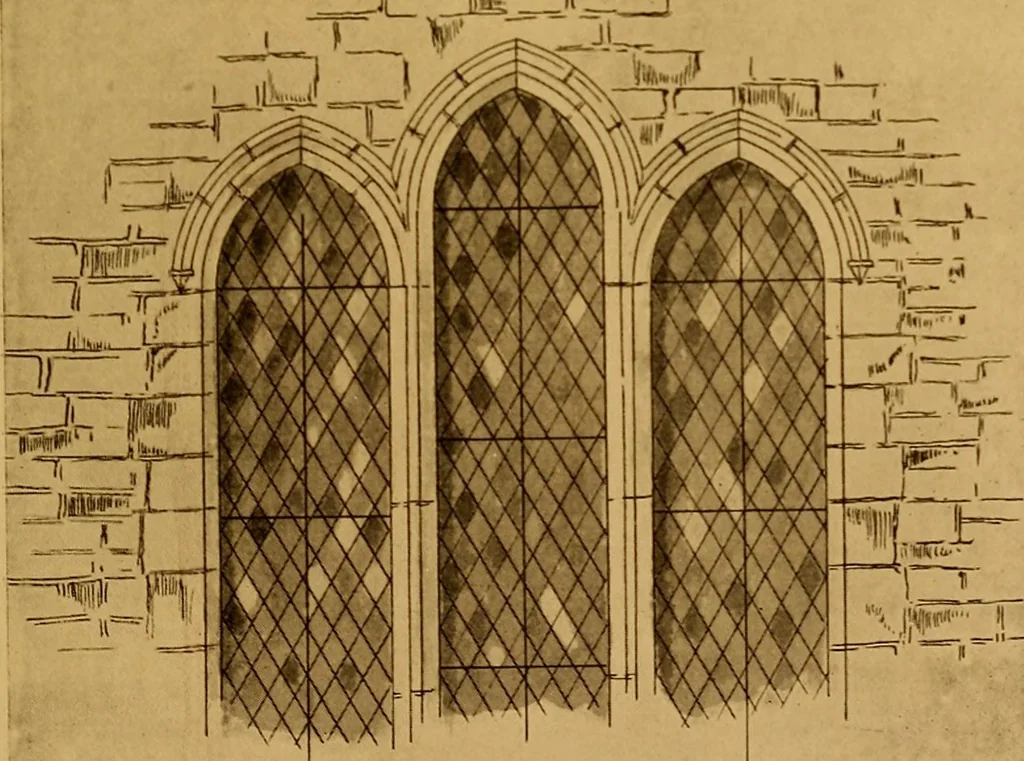 An illustration from Storied windows : a traveller's introduction to the study of old church glass, from the twelfth century to the Renaissance, especially in France, 1914, leaf 36
