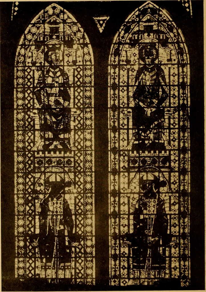 An illustration from Storied windows : a traveller's introduction to the study of old church glass, from the twelfth century to the Renaissance, especially in France, 1914, leaf 377