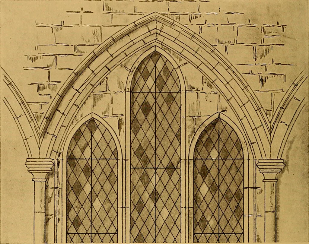 An illustration from Storied windows : a traveller's introduction to the study of old church glass, from the twelfth century to the Renaissance, especially in France, 1914, leaf 39