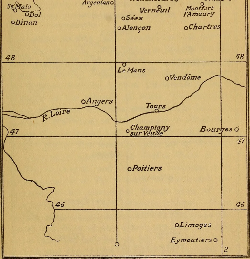 An illustration from Storied windows : a traveller's introduction to the study of old church glass, from the twelfth century to the Renaissance, especially in France, 1914, leaf 98