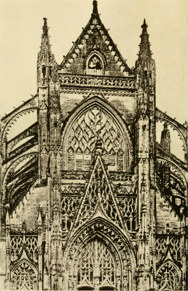 An illustration from Storied windows; a traveller's introduction to the study of old church glass, from the twelfth century to the renaissance, especially in France, 1914, leaf 191