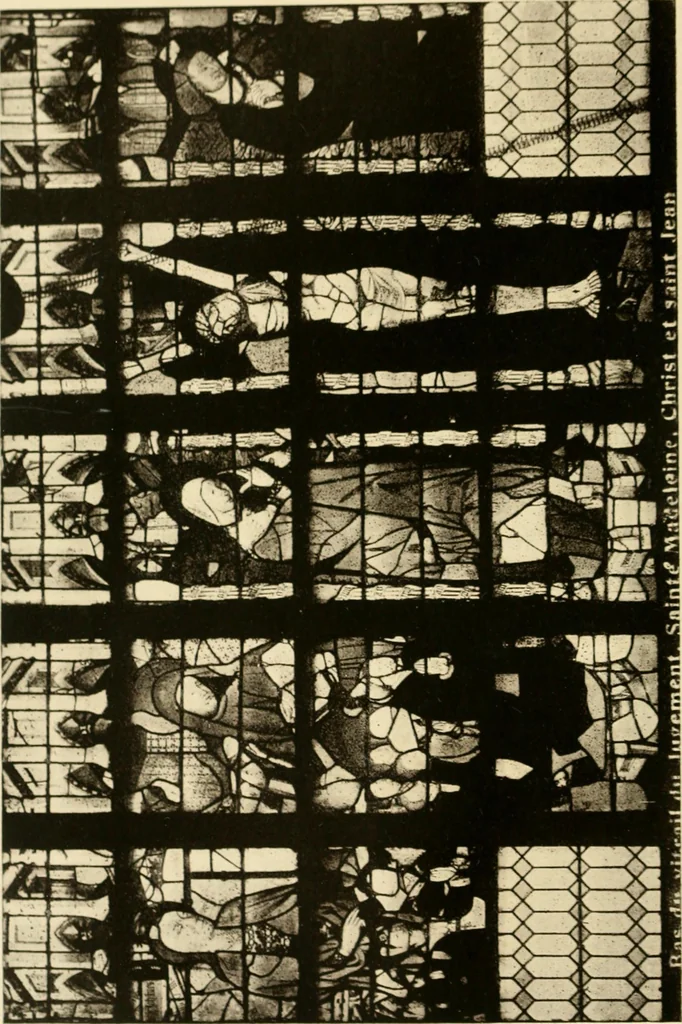 An illustration from Storied windows; a traveller's introduction to the study of old church glass, from the twelfth century to the renaissance, especially in France, 1914, leaf 269