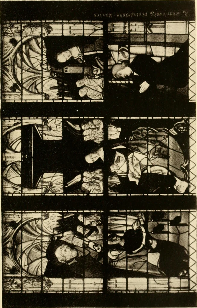 An illustration from Storied windows; a traveller's introduction to the study of old church glass, from the twelfth century to the renaissance, especially in France, 1914, leaf 276