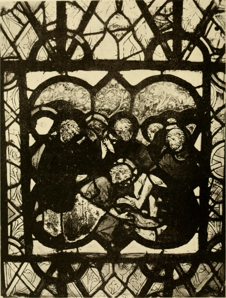 An illustration from Storied windows; a traveller's introduction to the study of old church glass, from the twelfth century to the renaissance, especially in France, 1914, leaf 339