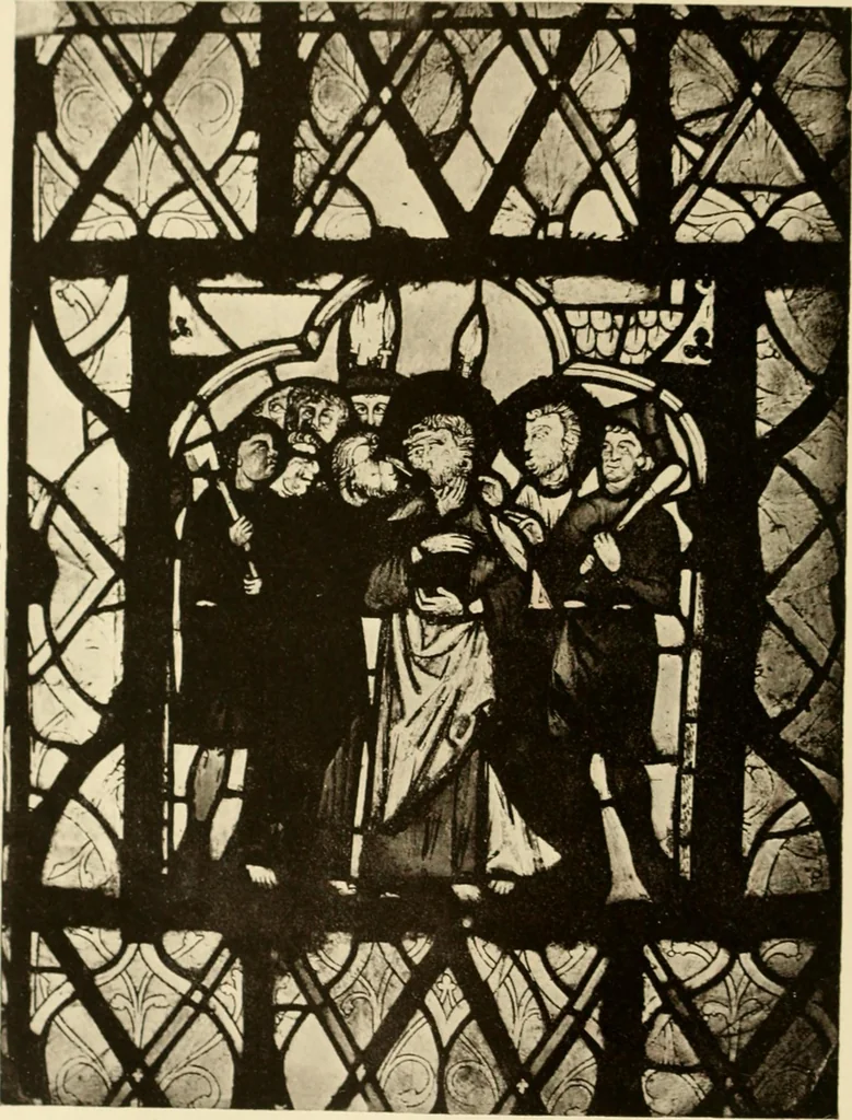 An illustration from Storied windows; a traveller's introduction to the study of old church glass, from the twelfth century to the renaissance, especially in France, 1914, leaf 345