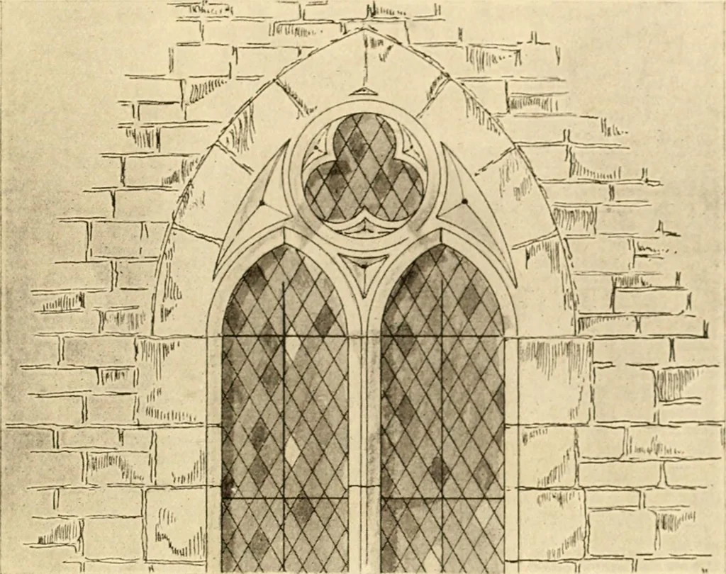 An illustration from Storied windows; a traveller's introduction to the study of old church glass, from the twelfth century to the renaissance, especially in France, 1914, leaf 42