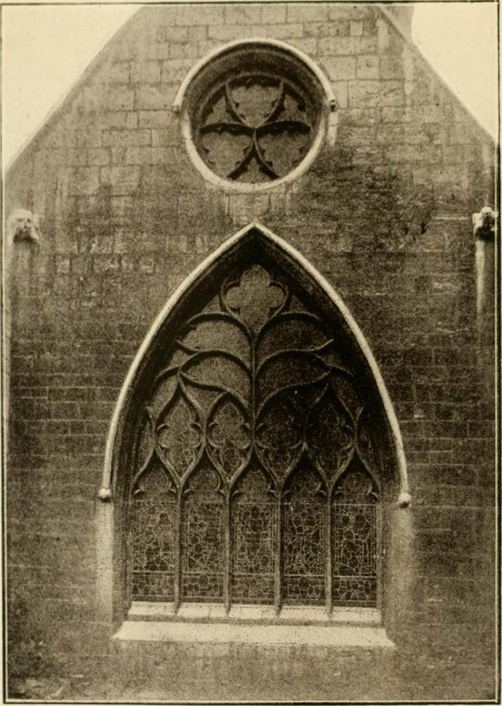 An illustration from Storied windows; a traveller's introduction to the study of old church glass, from the twelfth century to the renaissance, especially in France, 1914, leaf 45