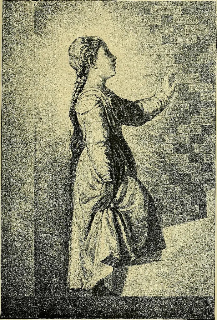 An illustration from Stories of art and artists, 1887, leaf 118