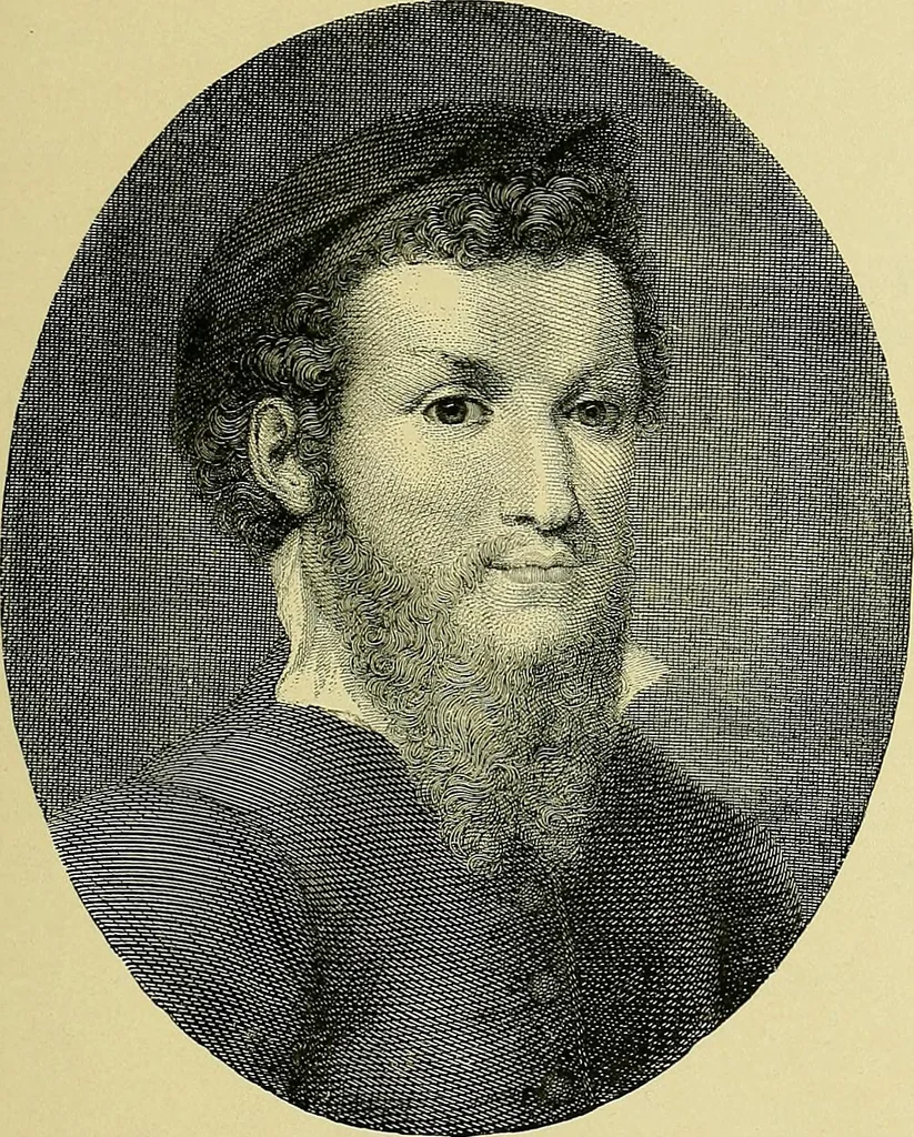 An illustration from Stories of art and artists, 1887, leaf 124