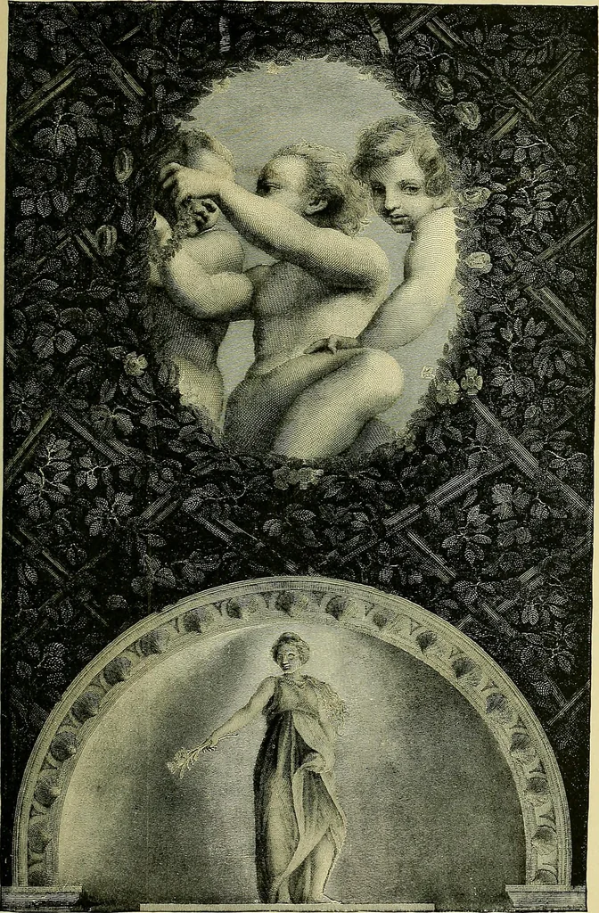 An illustration from Stories of art and artists, 1887, leaf 136
