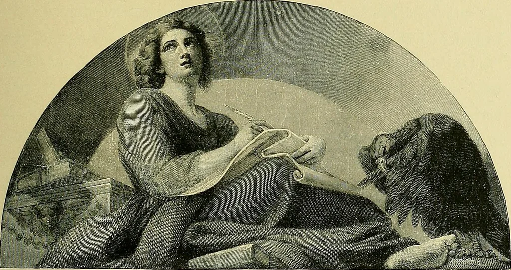 An illustration from Stories of art and artists, 1887, leaf 138