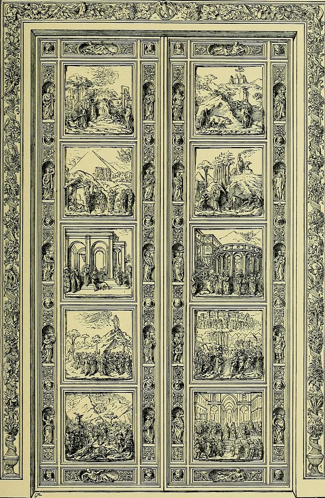 An illustration from Stories of art and artists, 1887, leaf 146