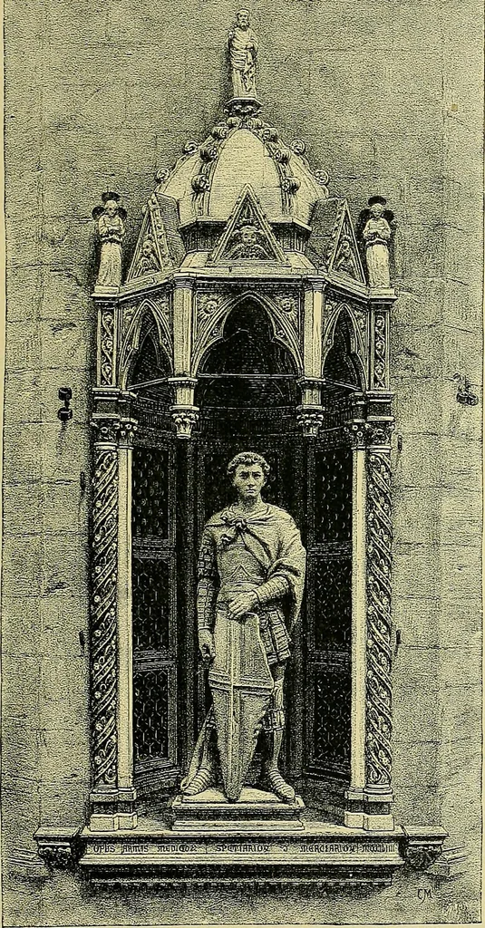 An illustration from Stories of art and artists, 1887, leaf 156