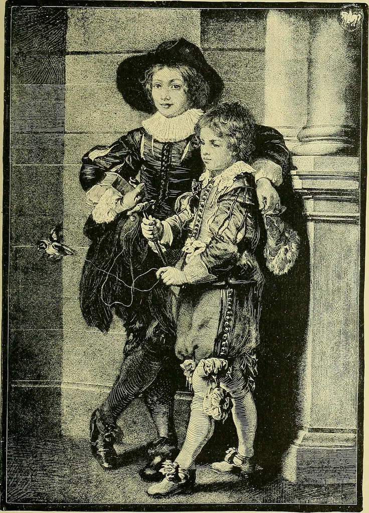 An illustration from Stories of art and artists, 1887, leaf 190