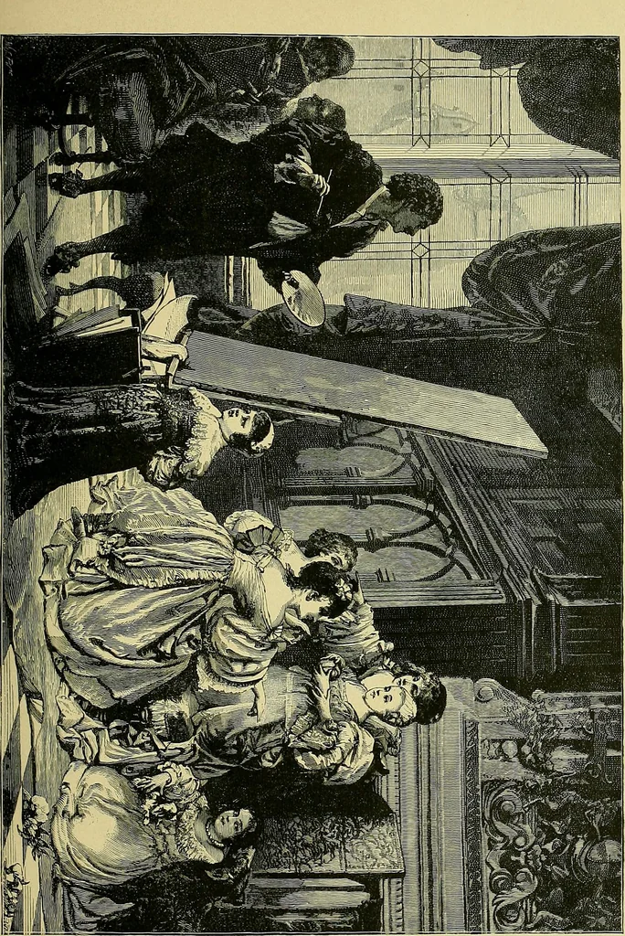 An illustration from Stories of art and artists, 1887, leaf 206