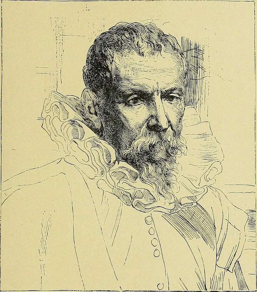An illustration from Stories of art and artists, 1887, leaf 210