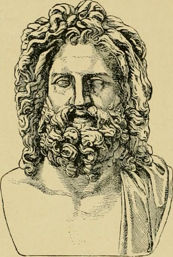 An illustration from Stories of art and artists, 1887, leaf 23