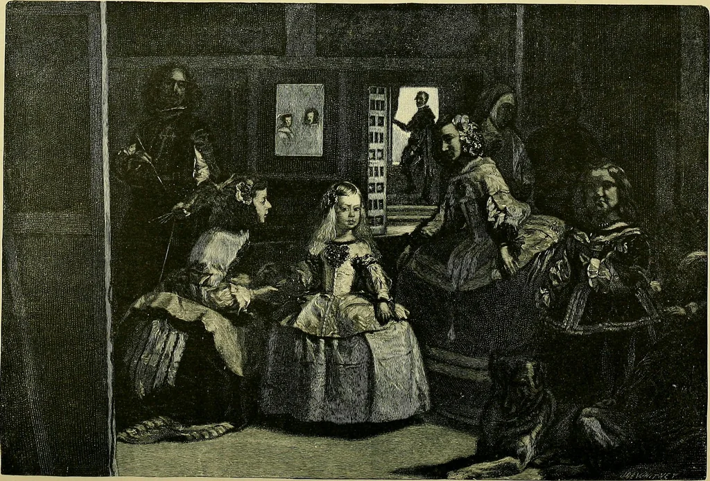 An illustration from Stories of art and artists, 1887, leaf 258