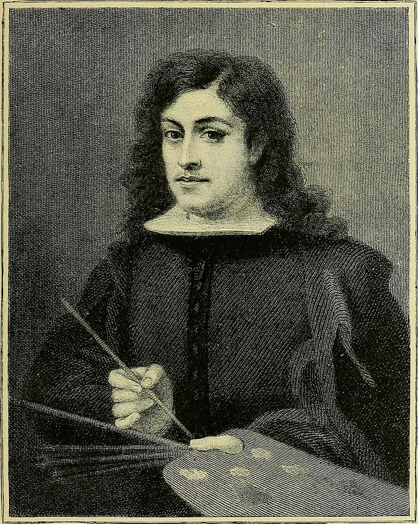 An illustration from Stories of art and artists, 1887, leaf 278
