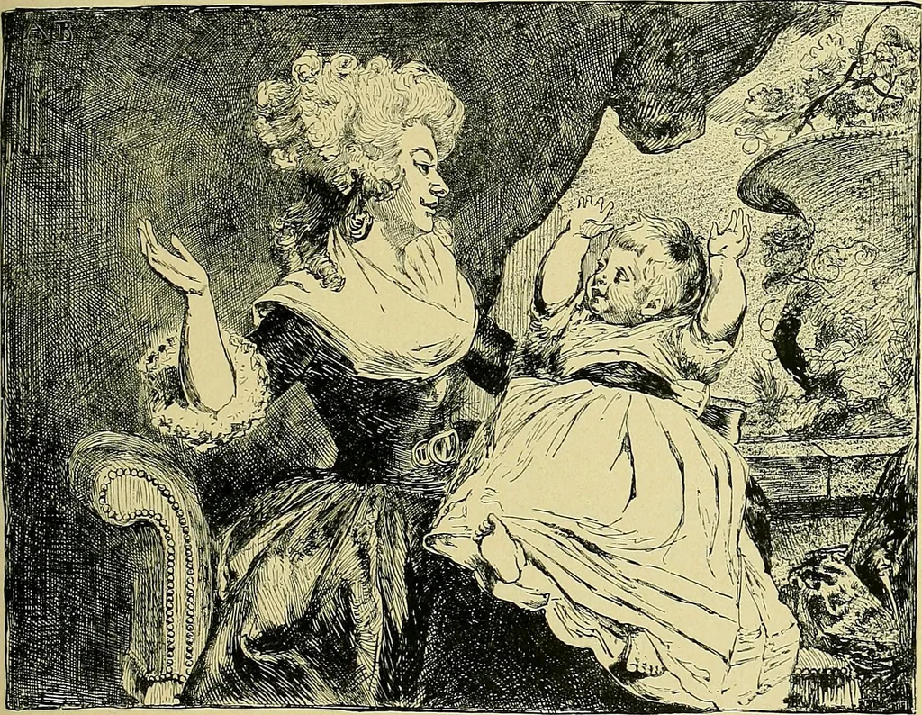 An illustration from Stories of art and artists, 1887, leaf 322
