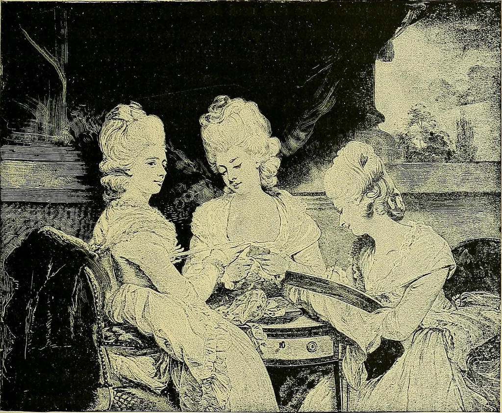 An illustration from Stories of art and artists, 1887, leaf 330