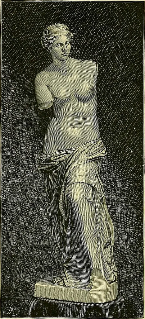 An illustration from Stories of art and artists, 1887, leaf 42