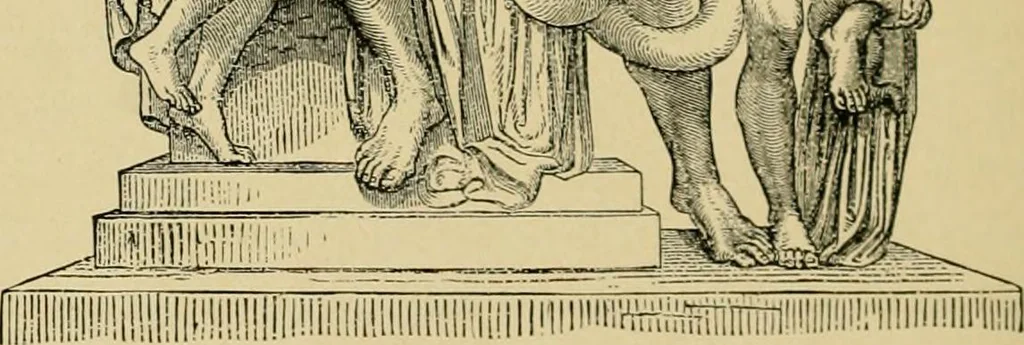 An illustration from Stories of art and artists, 1887, leaf 47