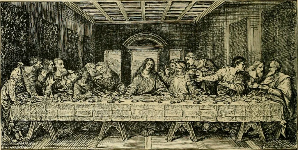 An illustration from Stories of art and artists, 1887, leaf 75