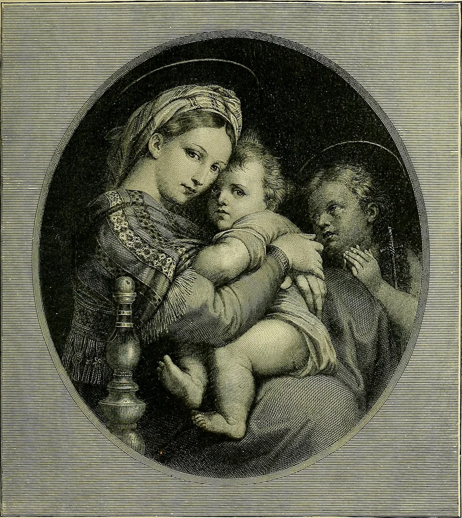 An illustration from Stories of art and artists, 1887, leaf 90