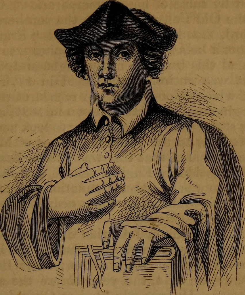An illustration from Stories of inventors and discoverers in science and the useful arts. A book for old and young, 1860, leaf 126