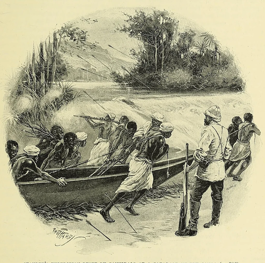 An illustration from The story of Africa and its explorers, 1892, leaf 335