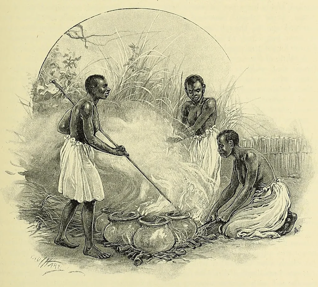 An illustration from The story of Africa and its explorers, 1892, leaf 93