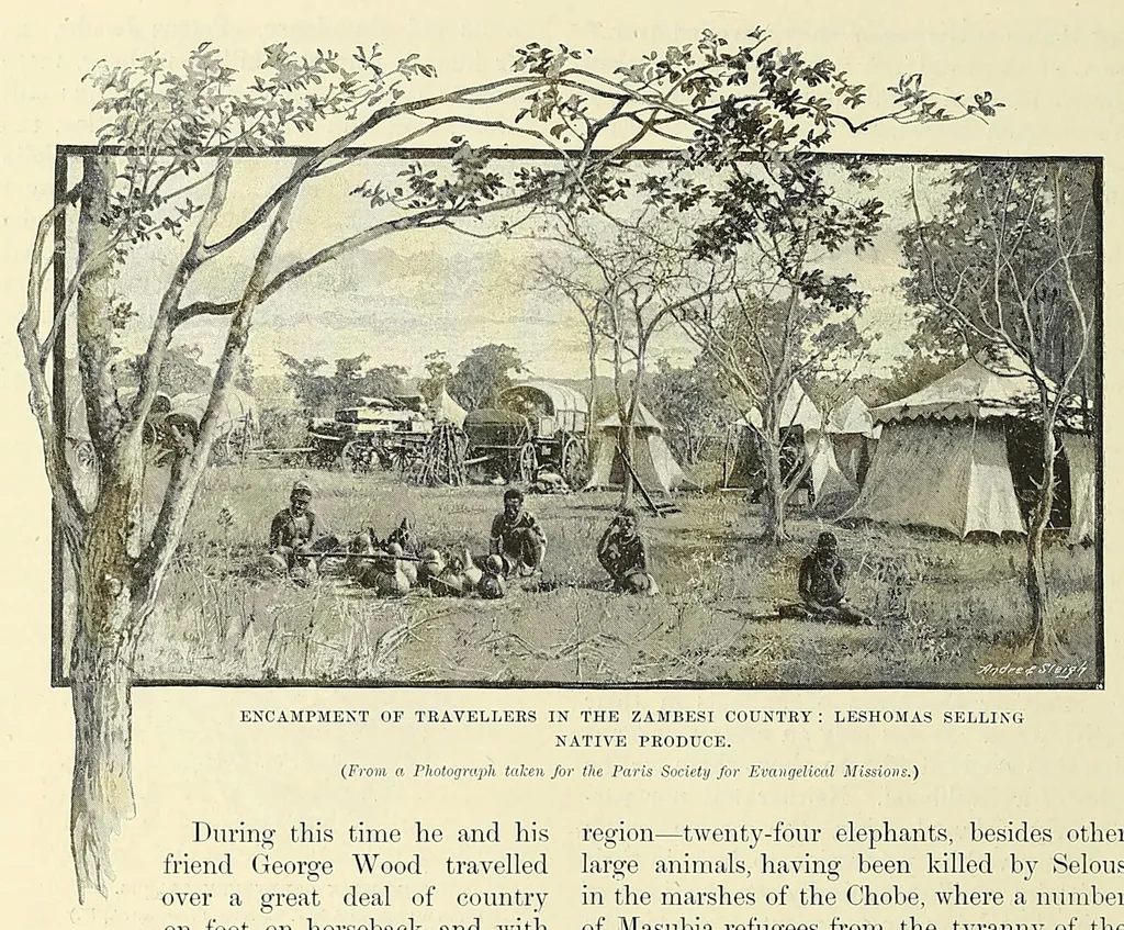 An illustration from The story of Africa and its explorers, 1892, leaf 244