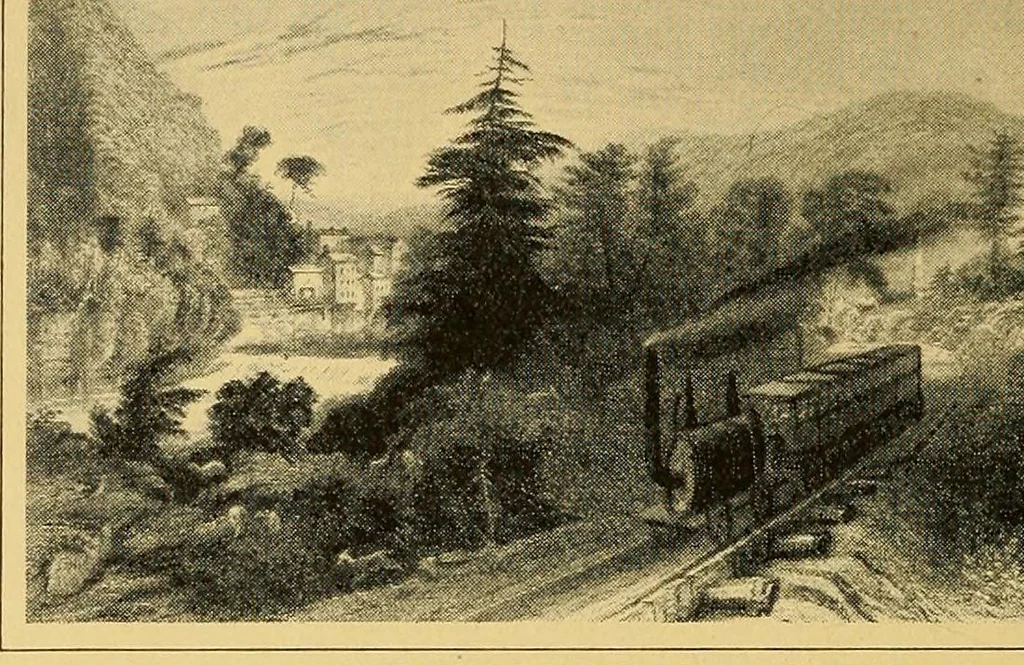 An illustration from The story of the American railroad, 1915, leaf 12