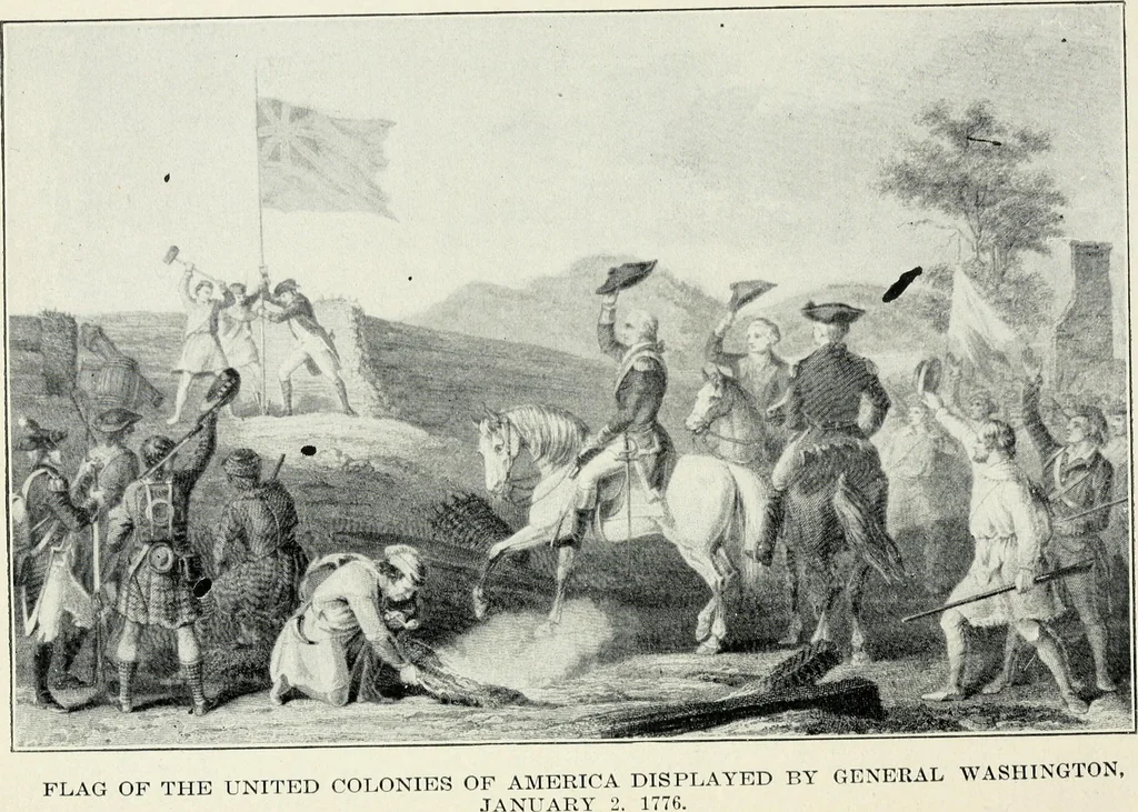 An illustration from Story of the American flag with patriotic selections and incidents, 1903, leaf 24