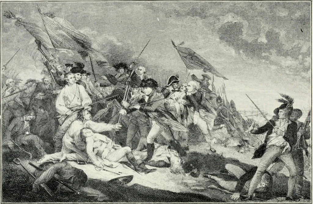 An illustration from Story of the American flag with patriotic selections and incidents, 1903, leaf 28
