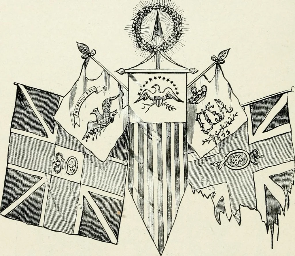 An illustration from Story of the American flag with patriotic selections and incidents, 1903, leaf 35