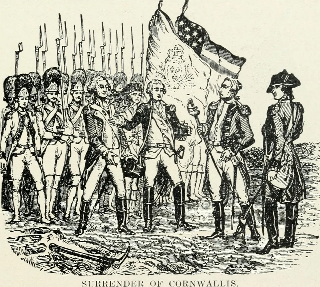 An illustration from Story of the American flag with patriotic selections and incidents, 1903, leaf 38