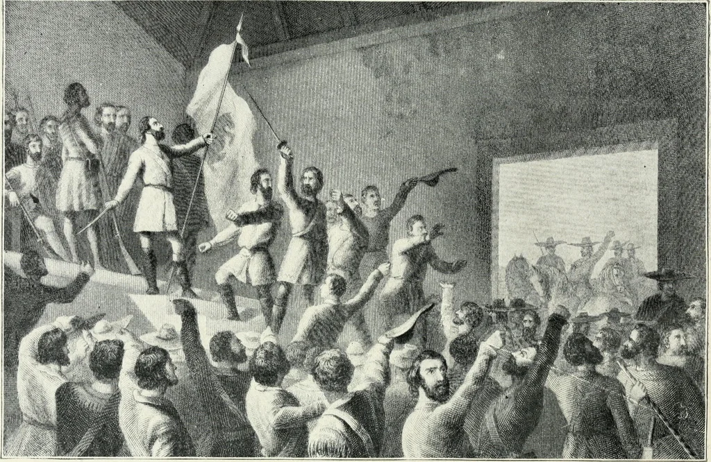 An illustration from Story of the American flag with patriotic selections and incidents, 1903, leaf 54