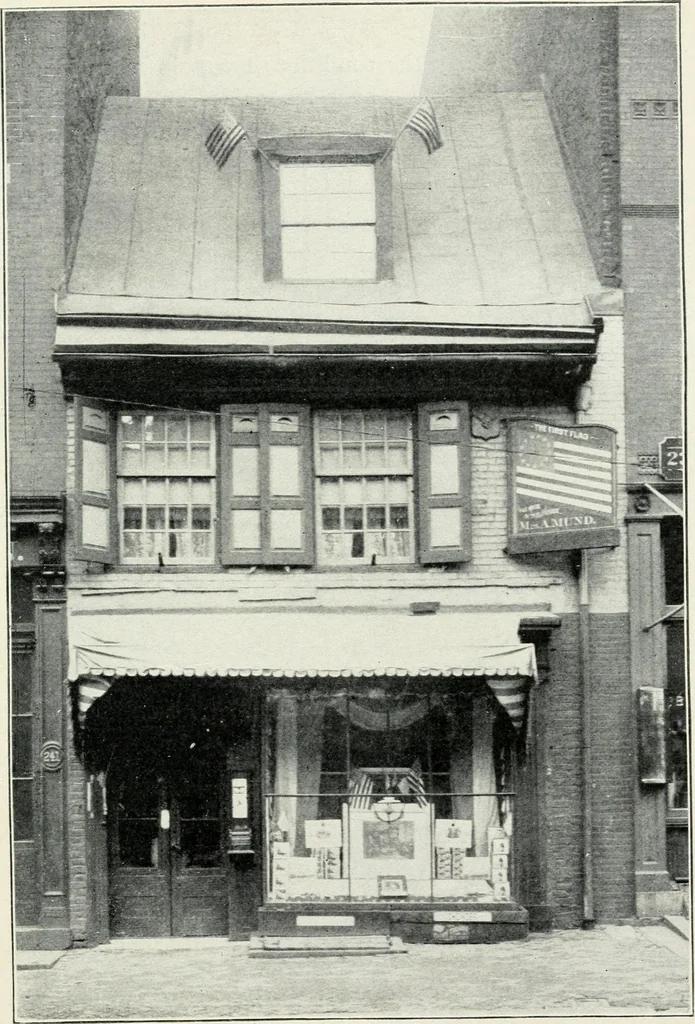 An illustration from Story of the American flag with patriotic selections and incidents, 1903, leaf 58