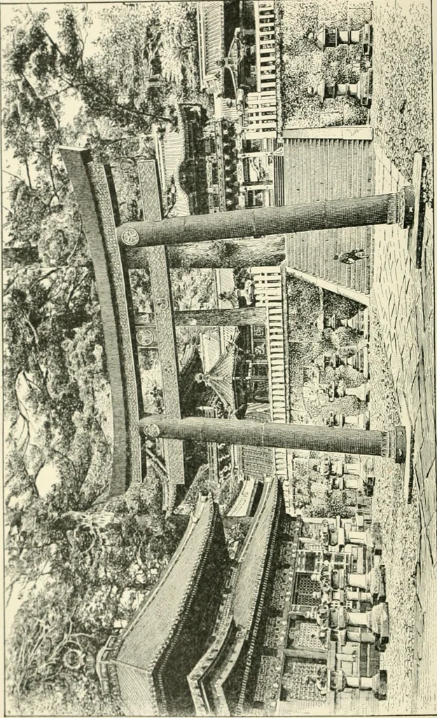 An illustration from The story of architecture: an outline of the styles in all countries, 1896, leaf 115
