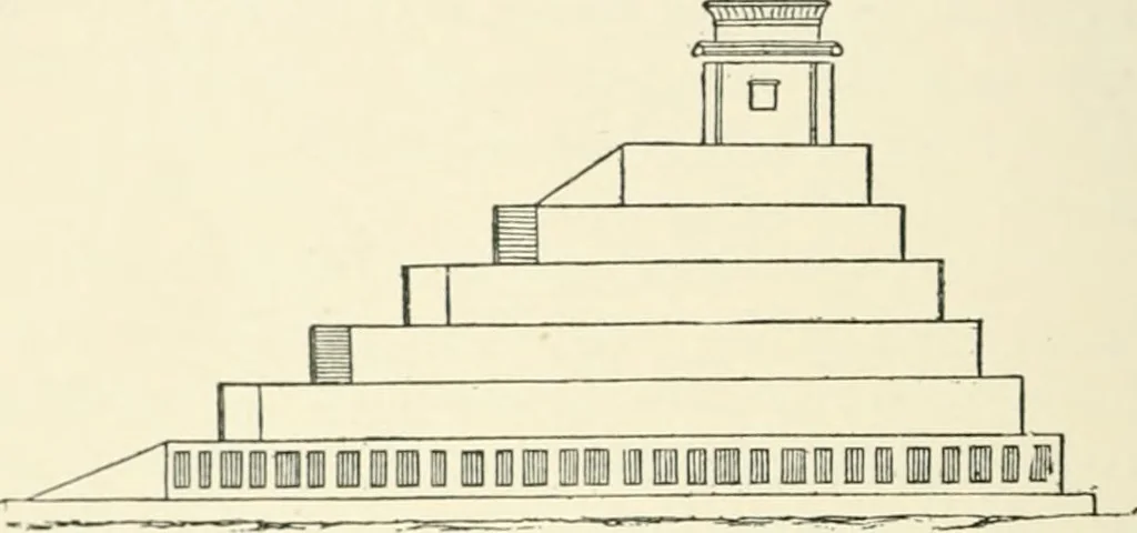 An illustration from The story of architecture: an outline of the styles in all countries, 1896, leaf 143