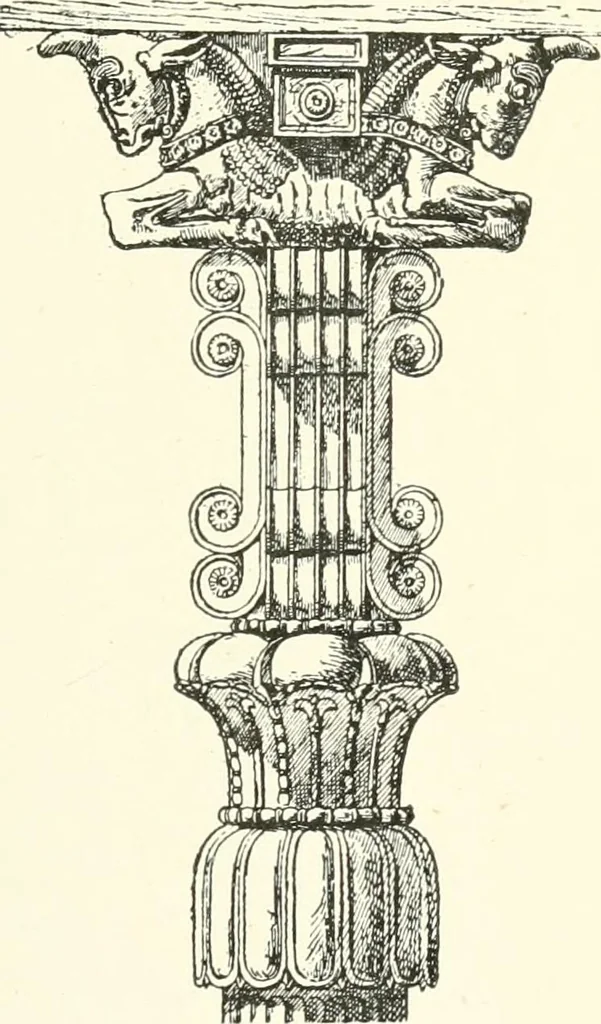 An illustration from The story of architecture: an outline of the styles in all countries, 1896, leaf 160