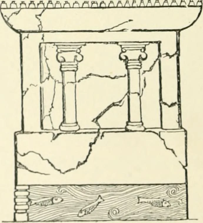 An illustration from The story of architecture: an outline of the styles in all countries, 1896, leaf 163