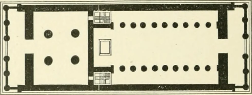 An illustration from The story of architecture: an outline of the styles in all countries, 1896, leaf 171