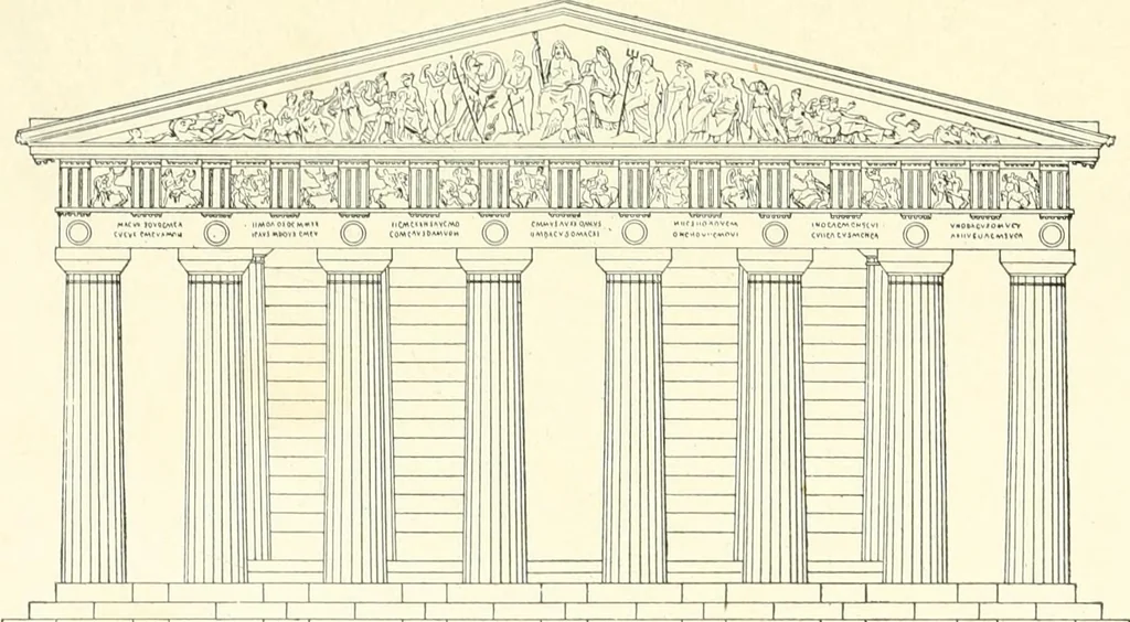 An illustration from The story of architecture: an outline of the styles in all countries, 1896, leaf 180