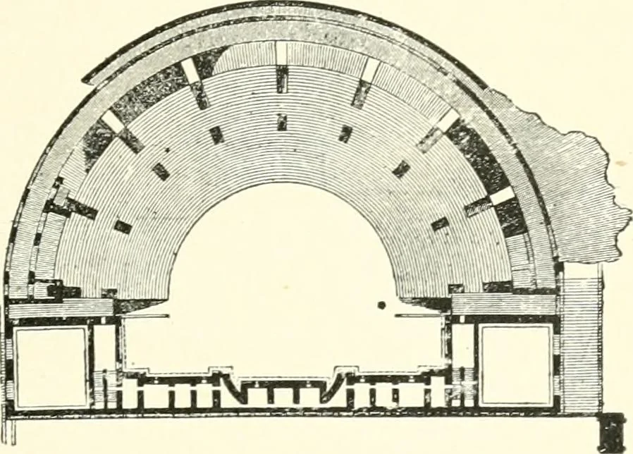 An illustration from The story of architecture: an outline of the styles in all countries, 1896, leaf 234